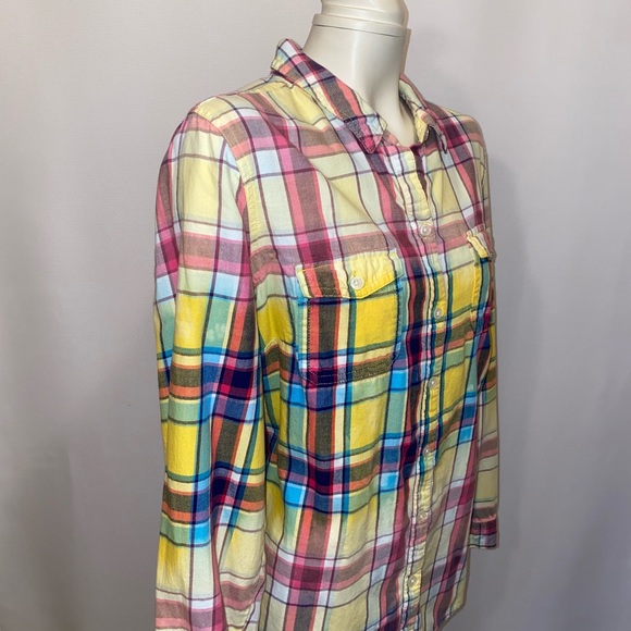 *CUSTOM DYED BUTTON DOWN - Picture 6 of 8